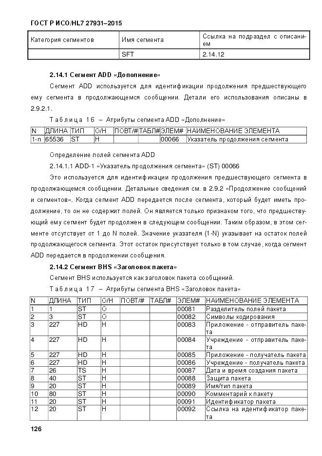 ГОСТ Р ИСО/HL 7 27931-2015, страница 133